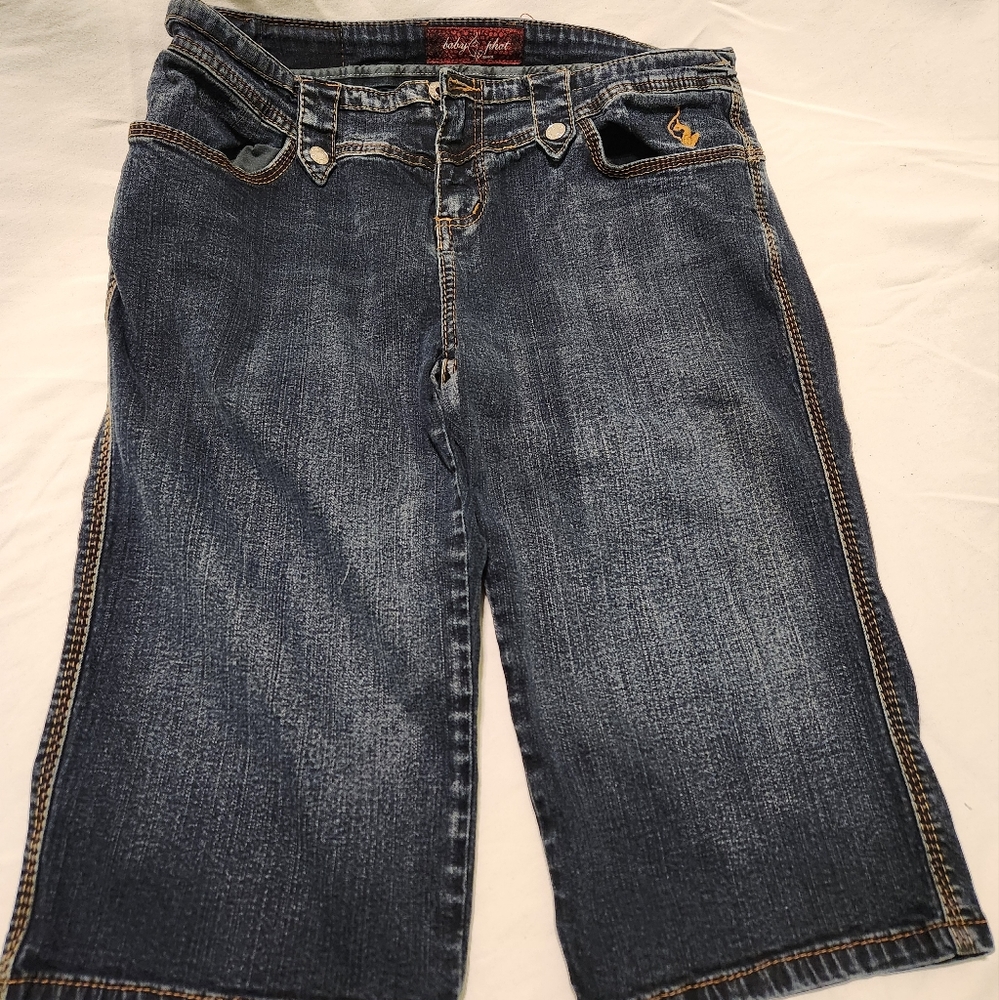 Vintage Y2K Baby Phat Denim Shorts